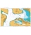 British Admiralty Nautical Chart 1994 Approaches to the River Clyde 