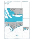 British Admiralty Nautical Chart 2004 Plans on the Coast of Uruguay