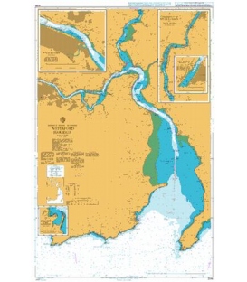 British Admiralty Nautical Chart 2046 Waterford Harbour