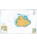 British Admiralty Nautical Chart 2064 Antigua