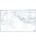 British Admiralty Nautical Chart 2102 Lakahia Bay to Cape Van Den Bosch