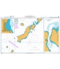 British Admiralty Nautical Chart 2128 Ostrov Onekotan to Poluostrov Kamchatka