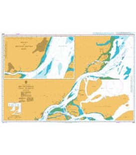 British Admiralty Nautical Chart 2189 Rio Amazonas - Canal Do Norte