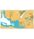 British Admiralty Nautical Chart 2201 East Dniprovs'kyy Lyman including Kherson