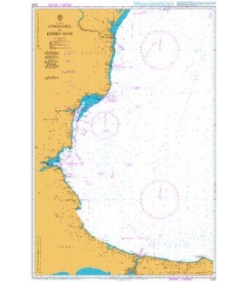 British Admiralty Nautical Chart 2230 Constanta to Kefken Adasi