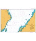 British Admiralty Nautical Chart 2301 Holmsund to Skelleftea and Pietarsaari to Tauvo