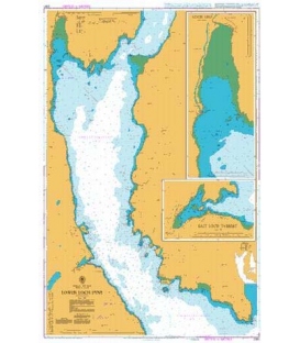 British Admiralty Nautical Chart 2381 Lower Loch Fyne