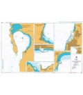 British Admiralty Nautical Chart 2404 Ports in South-Western Greece