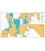 British Admiralty Nautical Chart 2405 Ports in Western Greece