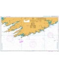 British Admiralty Nautical Chart 2424 Kenmare River to Cork Harbour
