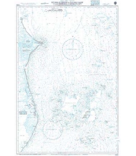 British Admiralty Nautical Chart 2425 River Hueson to False Cape including Morrison and Mosquito Cays