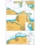 British Admiralty Nautical Chart 2494 Plans on the North Coast of Ireland