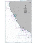 British Admiralty Nautical Chart 2530 San Diego Bay to Cape Mendocino