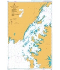 British Admiralty Nautical Chart 2559 Falkland Sound Southern Part 
