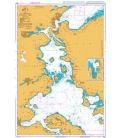 British Admiralty Nautical Chart 2592 Lillebaelt - Northern Part