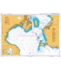 British Admiralty Nautical Chart 2595 The Sound - Southern Part