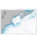 British Admiralty Nautical Chart 2670 Cape Breton to Delaware Bay