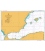 British Admiralty Nautical Chart 2717 Strait of Gibraltar to Barcelona and Alger including Islas Baleares