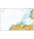 British Admiralty Nautical Chart 2723 Western Approaches to the North Channel