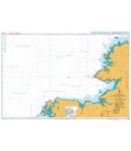 British Admiralty Nautical Chart 2725 Blacksod Bay to Tory Island