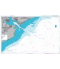 British Admiralty Nautical Chart 806 Inner Approaches to Charleston Harbor