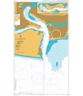 British Admiralty Nautical Chart 2812 Lagos Harbour