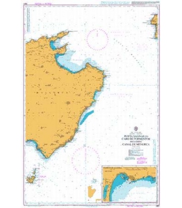 Punta Salinas to Cabo de Formentor including Canal de Menorca 