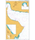 British Admiralty Nautical Chart 2851 Masirah to the Strait of Hormuz
