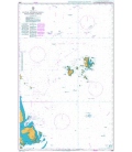 British Admiralty Nautical Chart 2869 Outer Approaches to Singapore Strait