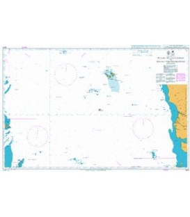 British Admiralty Nautical Chart 2870 Pulau - Pulau Leman to Pulau Tokongkemudi
