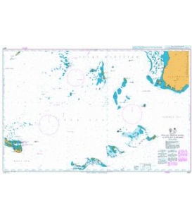 Britsh Admiralty Nautical Chart 2877 Pulau Sepanjang to pulau sabaru