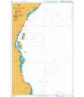 British Admiralty Nautical Chart 2949 Mtwara to Lamu