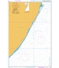 British Admiralty Nautical Chart 2969 Cadale to Raas Xaafuun
