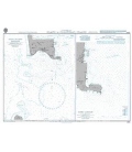 British Admiralty Nautical Chart 2993 Plans in Christmas Island