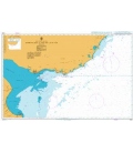 British Admiralty Nautical Chart 3064 Approaches to Rio de La Plata