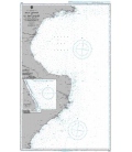 British Admiralty Nautical Chart 3106 Isla Leones to Puerto San Julian