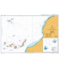 British Admiralty Nautical Chart 3133 Casablanca to Islas Canarias (Including Arquipelago da Madeira)