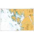 British Admiralty Nautical Chart 3160 South Eastern Approaches to Oslofjorden