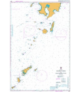 British Admiralty Nautical Chart 3237 Amami - O Shima to Kagoshima Wan
