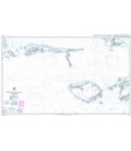 British Admiralty Nautical Chart 3241 Kepulauan Sula and Buru
