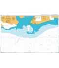 British Admiralty Nautical Chart 3286 Approaches to Bonny River