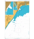 British Admiralty Nautical Chart 3303 Approaches to Mariupol'