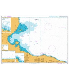 British Admiralty Nautical Chart 3403 Cap Afrique to Misratah