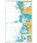 British Admiralty Nautical Chart 3415 Tahkoluoto, Mantyluoto and Rauma with Approaches