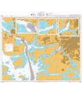 British Admiralty Nautical Chart 3439 Outer Approaches to Turku