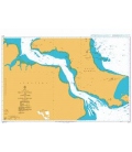 British Admiralty Nautical Chart 3471 Selat Bangka and Approaches to Pangkalbalam