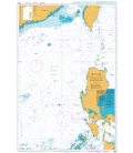 British Admiralty Nautical Chart 3489 Manila to Hong Kong 