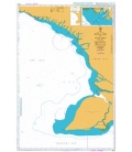 British Admiralty Nautical Chart 3527 Sungai Aika to Selat Muli