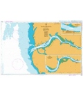 British Admiralty Nautical Chart 3532 Riviere Casamance