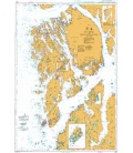 British Admiralty Nautical Chart 3547 Ryvarden to Selbjornsfjorden